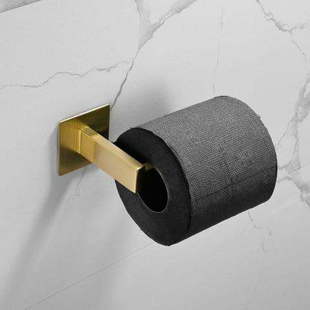 Details about  / American Brushed Gold Paper Toilet Holder Rack Bathroom Roll Tiusse Storage SUS